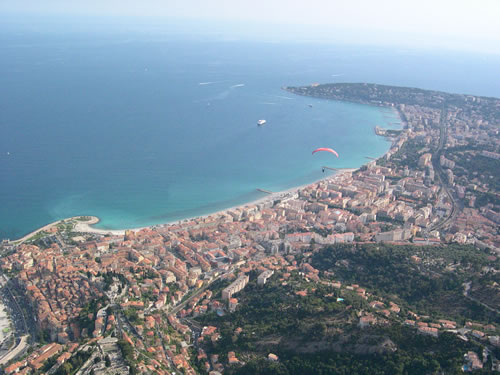 La baie de Menton