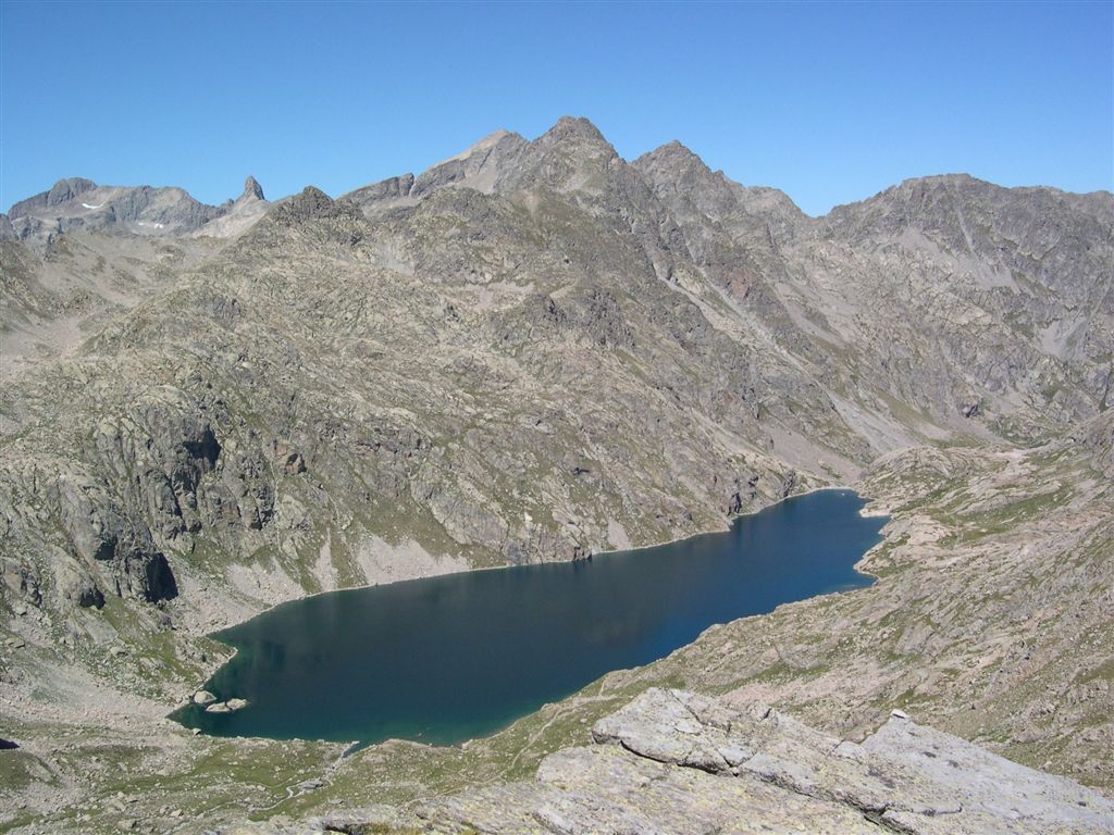 Le lac du Basto dans la valle des Merveilles Mercantour