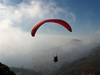Parapente Biplace décollage du Mont Gros Roquebrune Cap Martin