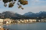 Bord de mer de Roquebrune